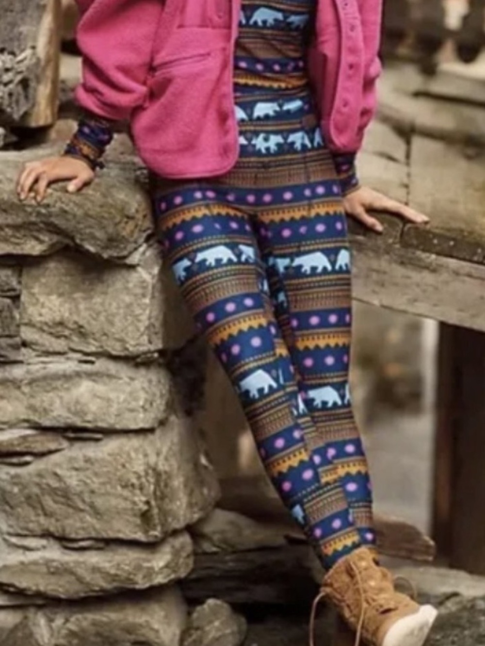 Like new Free People FP Movement Fireside baselayer leggings S